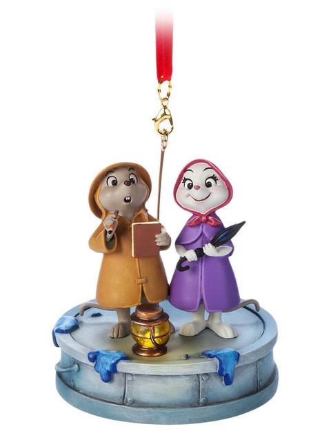 Bernard and Miss Bianca Light-Up Living Magic Sketchbook Ornament – The Rescuers