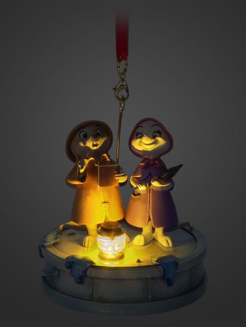 Bernard and Miss Bianca Light-Up Living Magic Sketchbook Ornament – The Rescuers