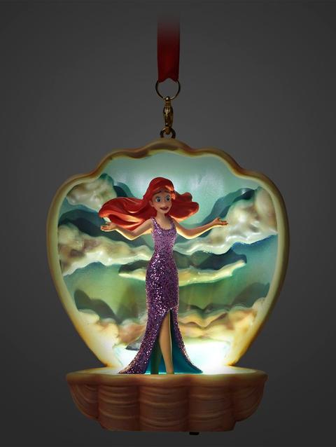 Ariel Light-Up Living Magic Sketchbook Ornament – The Little Mermaid