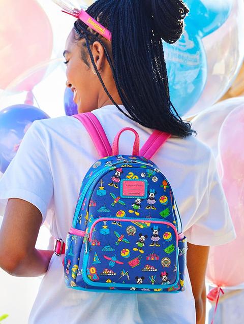 Mickey Mouse and Friends Loungefly Mini Backpack – Disneyland 2024