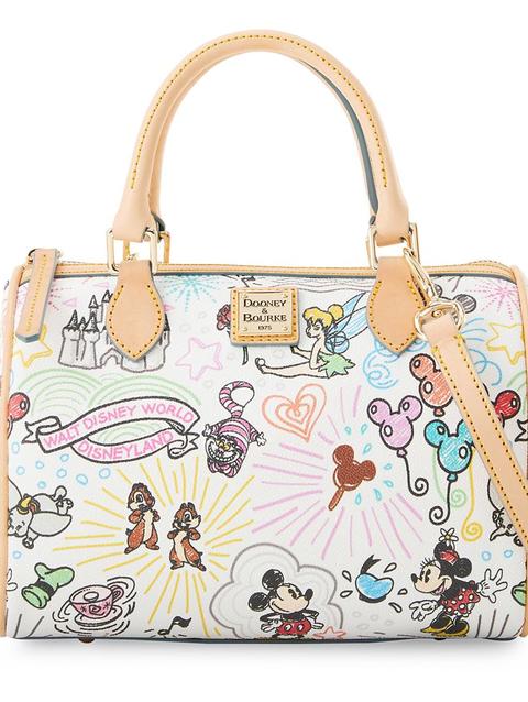 Disney Sketch Barrel Bag by Dooney & Bourke