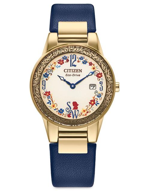 Snow White Watch with Pin Set for Women by Citizen