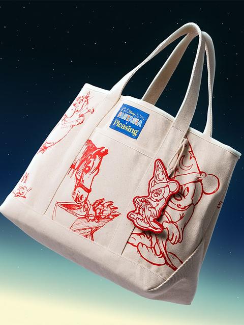 Disney Fantasia x Pleasing L'Apprenti Sorcier Tote in Red